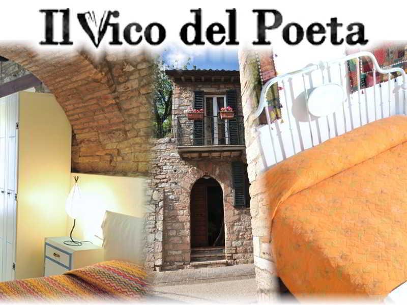 アッシジ Vico Del Poeta Bed & Breakfast エクステリア 写真
